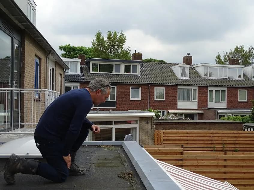 Dakinspectie-rapport met fotos en bevindingen voor woningeigenaar