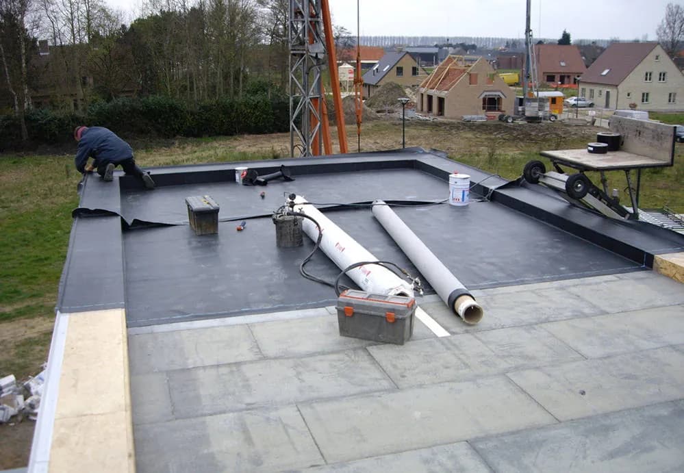 Plat dak renovatie